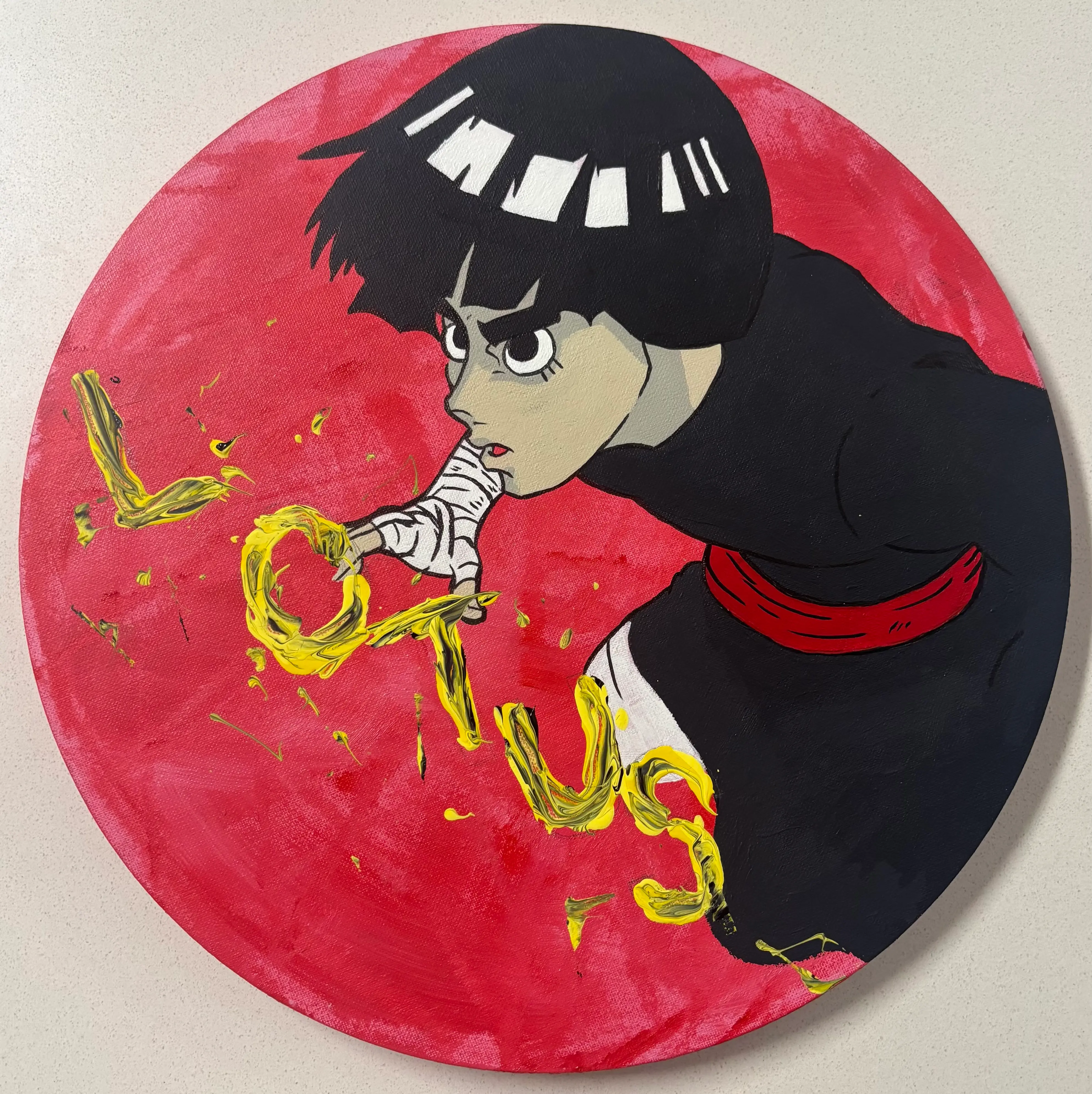 .014 Lotus artpiece