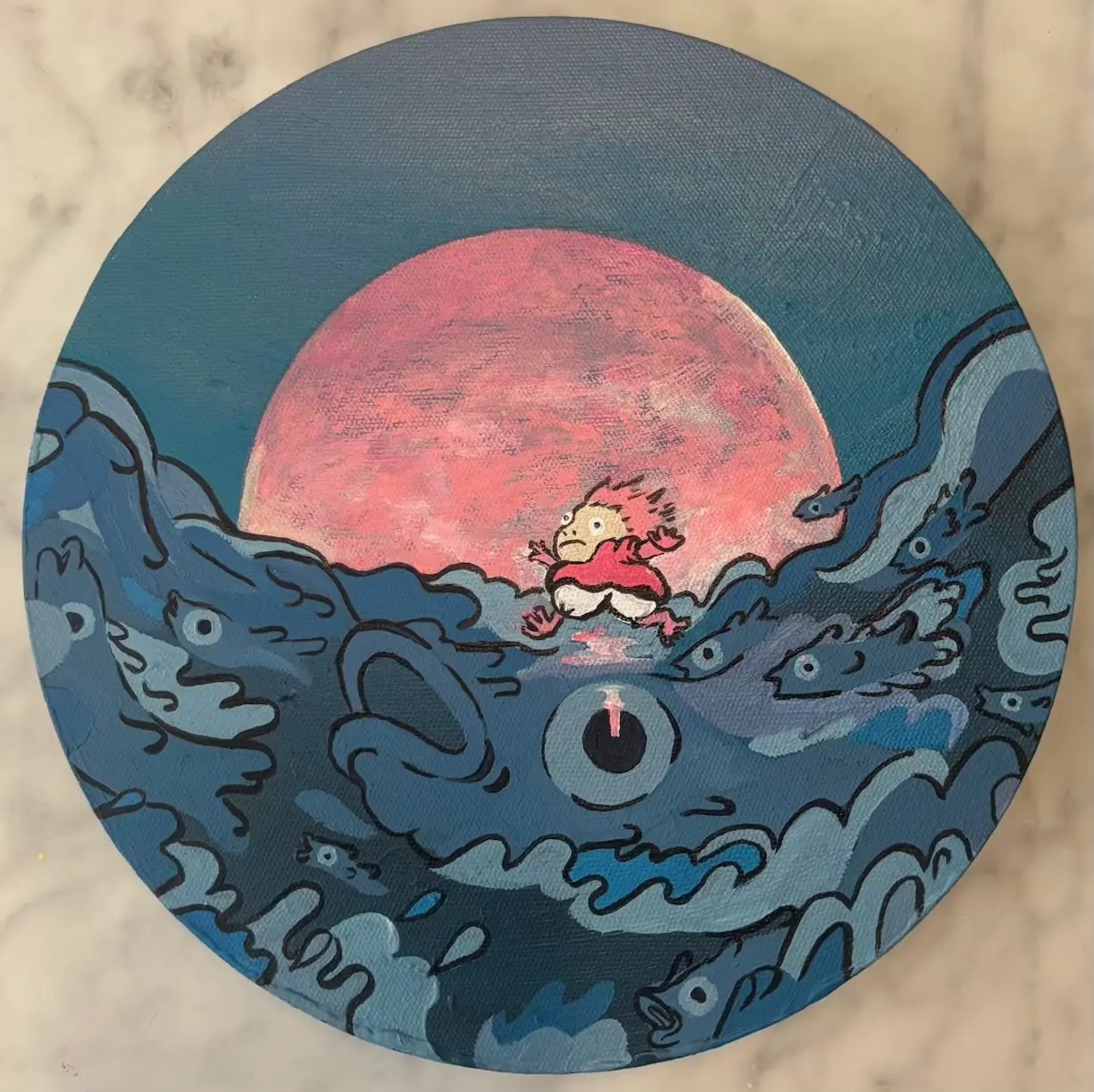.016 Ponyo artpiece